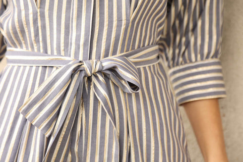 Edeline Dress – Gibson Stripe