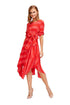 Ezra Dress - Red Stripe Linen
