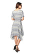 Ezra Dress - Sidecar Stripe
