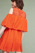 Fiesta Open Shoulder Mini Dress