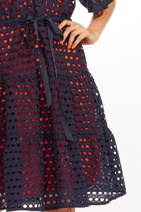 Gala Dress - Grenada Eyelet