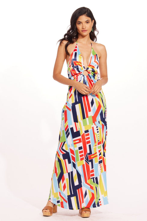 Halley Dress - Abstract
