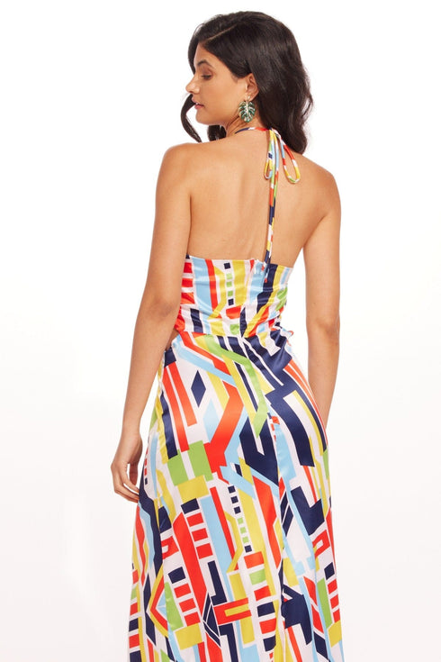 Halley Dress - Abstract