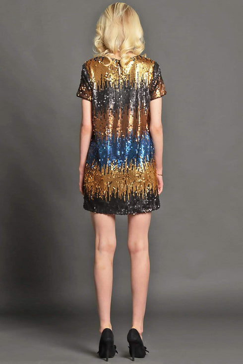 Harlan Dress - Seville Stripe