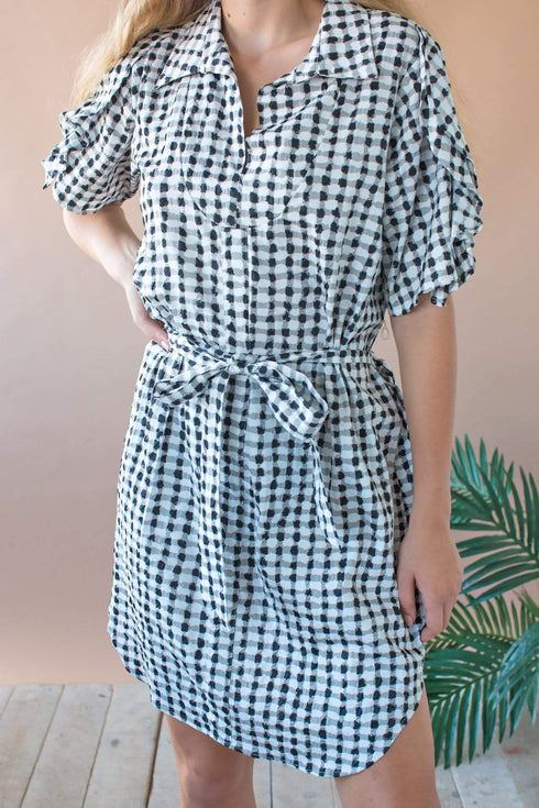 Heather Dress - Checkmate
