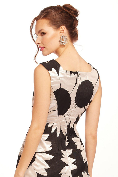 Hiroki Dress - Silver Bloom