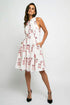 Kitty Cotton Mini Dress - Red Velvet Cake