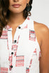 Kitty Cotton Mini Dress - Red Velvet Cake