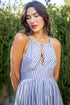 Lamar Maxi Dress - Gibson Stripe