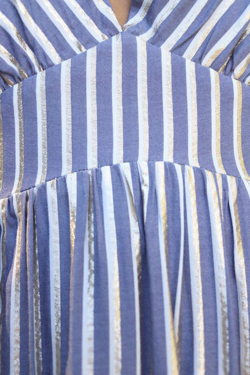 Lamar Maxi Dress - Gibson Stripe