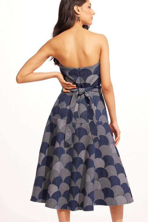 Mandoline Dress - Atomic Denim
