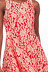 Marsel Dress - Red and Cream Lace