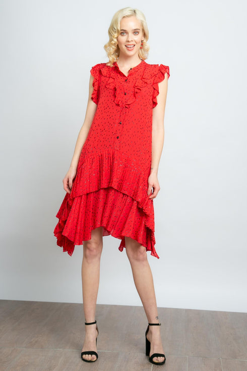Masel Dress - Valentine Dot