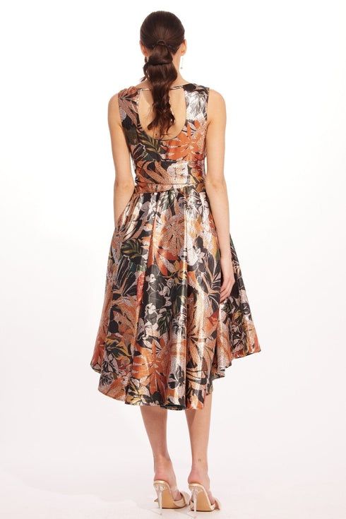 Masha Dress-Glitter Bloom