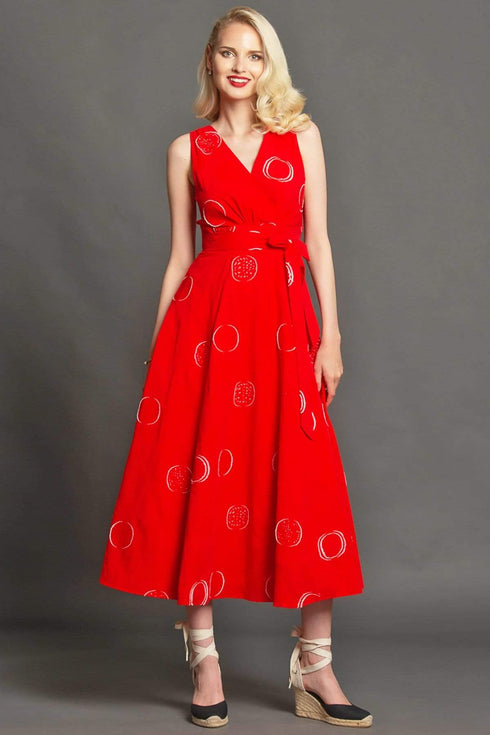 Masha Dress - Ruby Woo