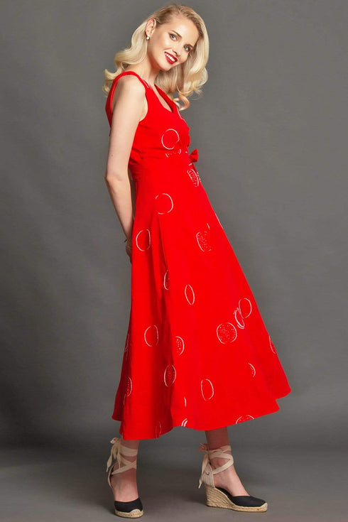 Masha Dress - Ruby Woo