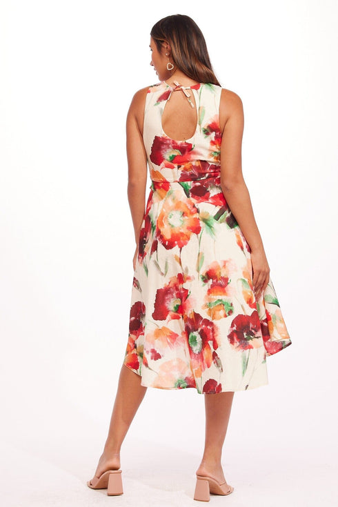 Masha Dress - Wild Poppies