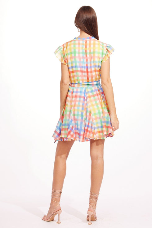 Meret Dress - Tuscana Plaid