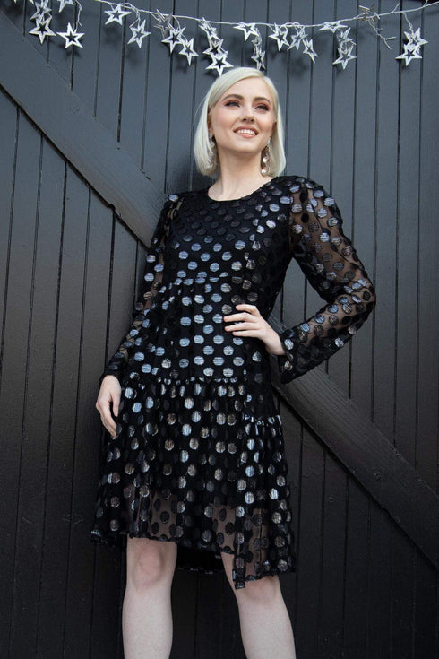 Mia Dress - Disco Dot