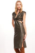Mini Dress - Faux Leather