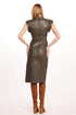 Mini Dress - Faux Leather