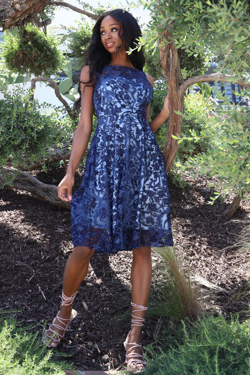 Mirabele Dress - Azul Mermaid
