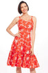 Monte Cristo Dress - Scarlet Bloom