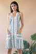 Nina Dress - Fez Morocco Stripe
