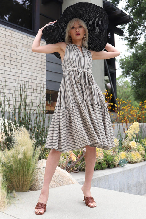 Nixi Dress - Zanzibar Stripe