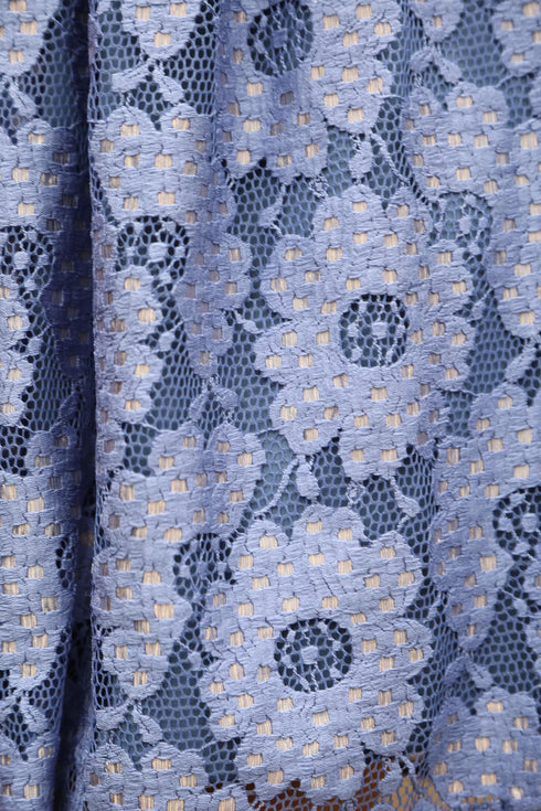 Poppy Dress- Blue Lace