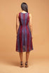Samantha Dress - Navy+Burgundy Lace