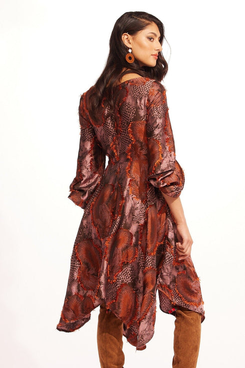 Sandy Dress - Copper Plume