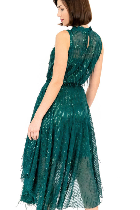 Shentel Dress – Glitter Pine