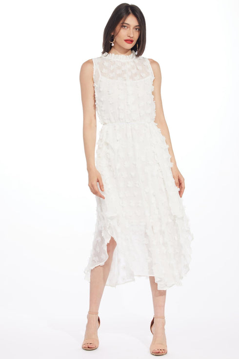 Shentel Dress - White Petal