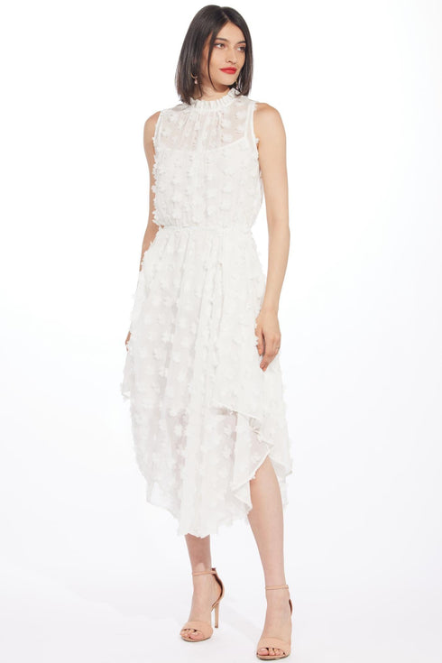 Shentel Dress - White Petal