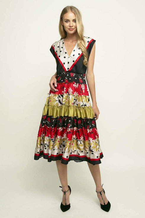 Strata Dress - Dessert Daisy