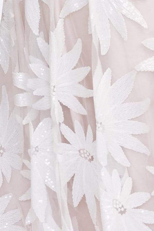 Sutton Dress - White Haven