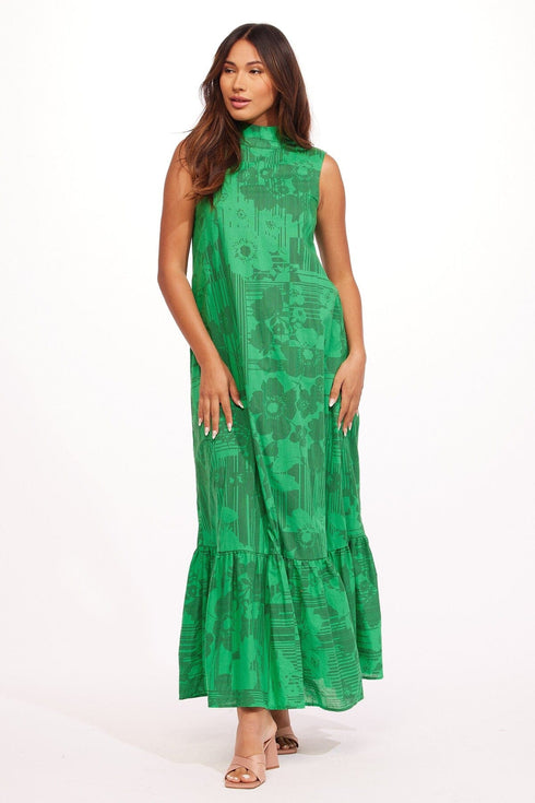 Terry Dress - Evergreen Angelica
