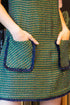 Twiggy Pocket Dress - Fern Dot