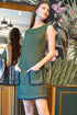 Twiggy Pocket Dress - Fern Dot