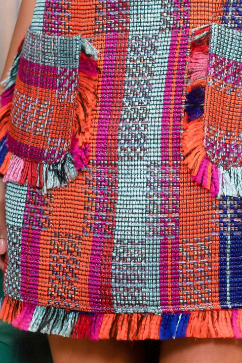 Twiggy Pocket Dress - Rio Plaid