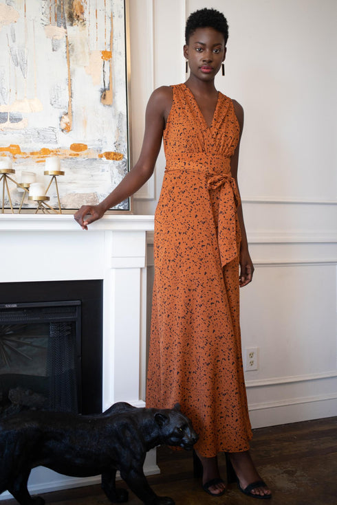Venice Dress - Jungle Dot