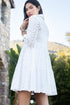 Verdi Dress - White Eyelet