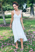 White Petal Dress