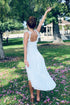 White Petal Dress