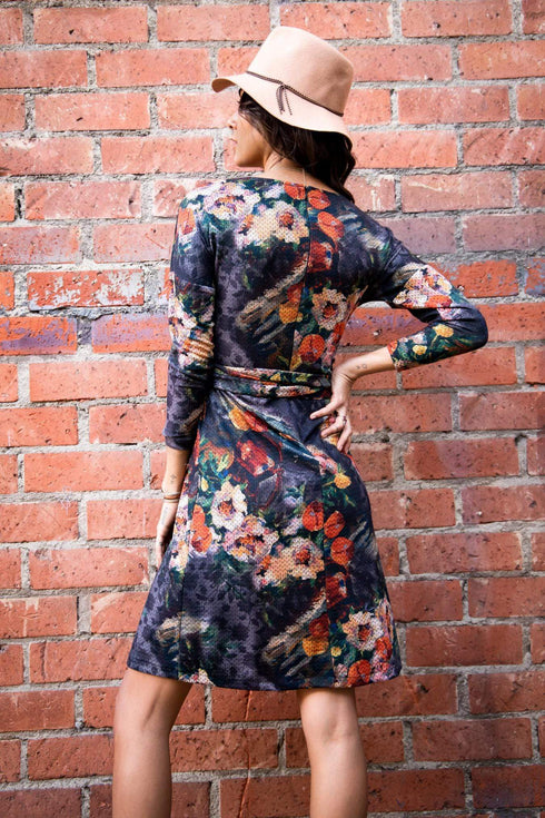 Yang Monet Floral Dress