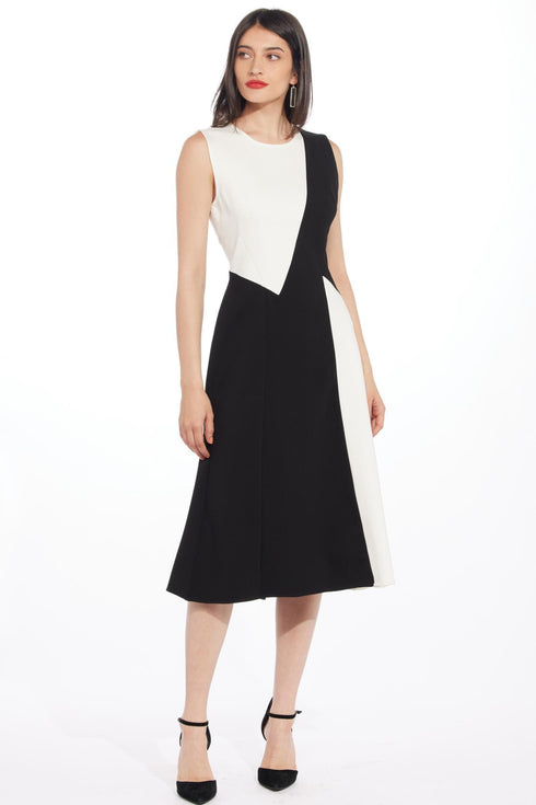 Zen Dress - Black and White