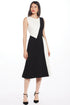 Zen Dress - Black and White