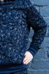 Mini Noah Hoodie - Navy Knit - Girls