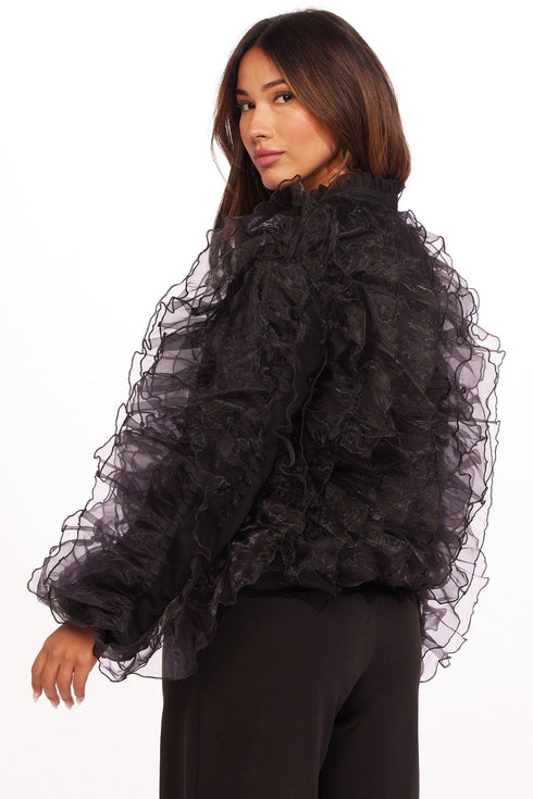 Cigale Bomber Jacket - Black